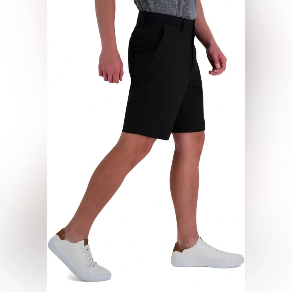 Haggar Mens Active Flex Tech ShortCasual Shorts - Picture 3 of 9